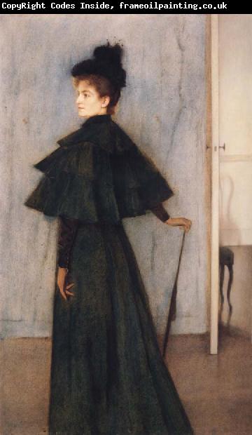 Fernand Khnopff Portrait of Mrs Botte